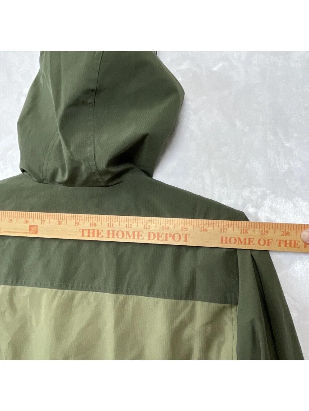 Voyager Wind Wear Men’s Olive Block Panel Outerwear Jacket Size Medium